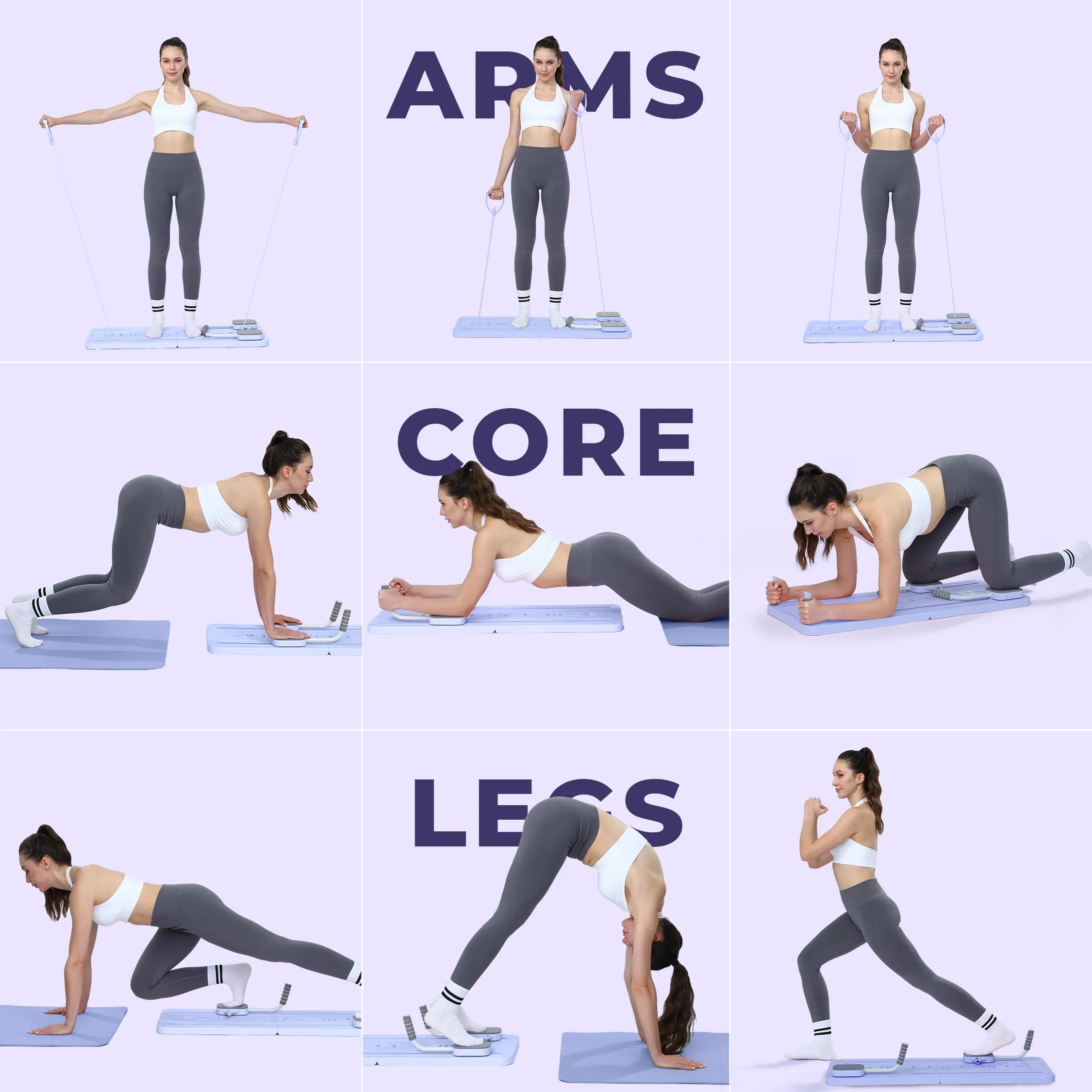 Pilates Babe® Tragbarer Pilates Reformer