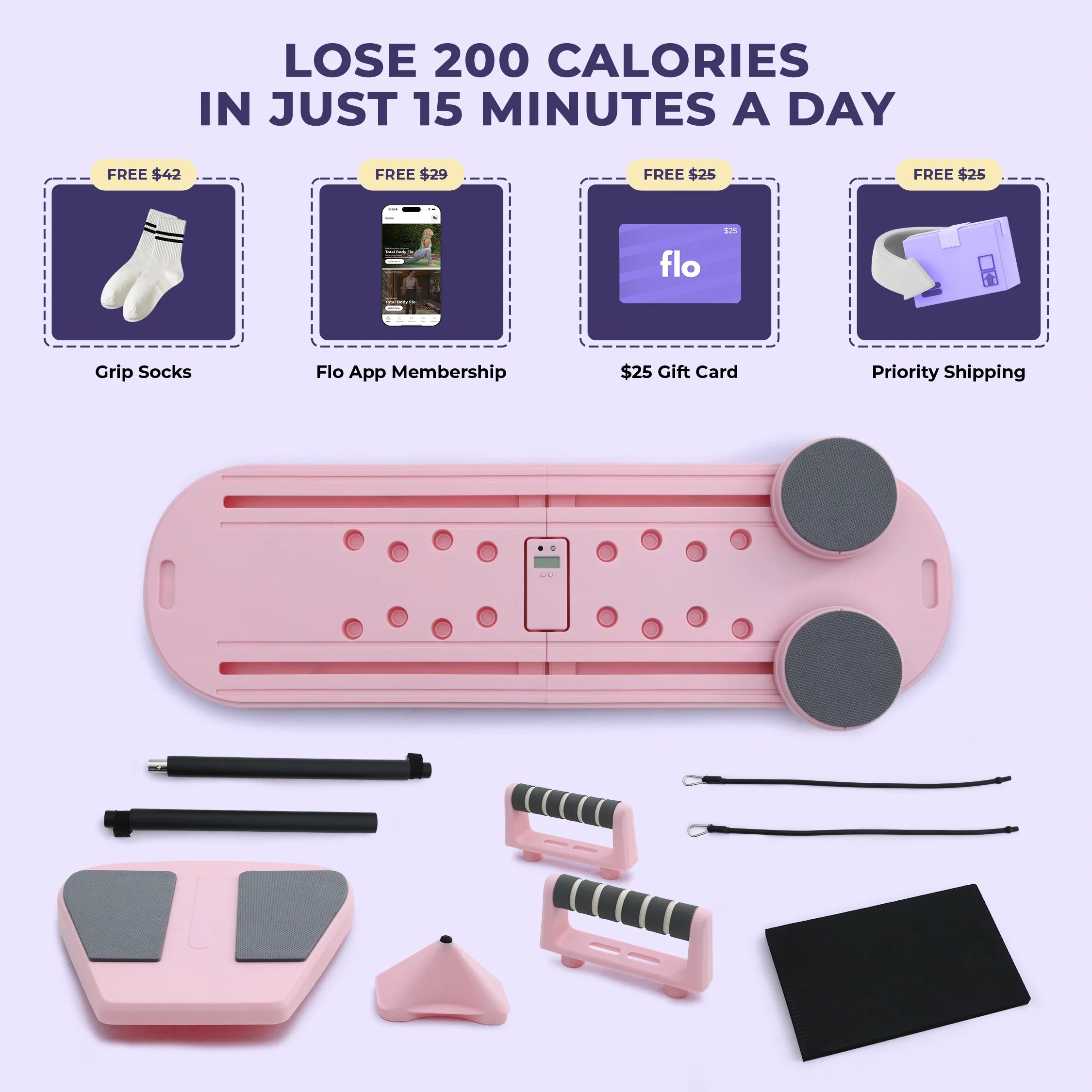 Portable Pilates Reformer Pro